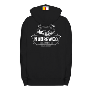 Black NuBrewCo Logo Hoodie