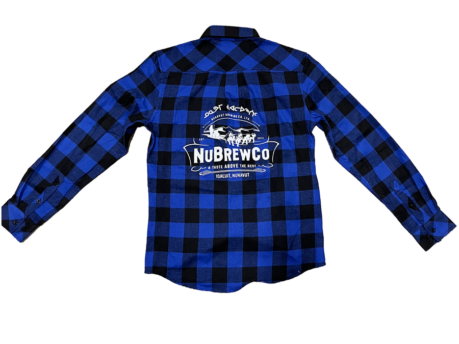 NuBrew Dog Sled Lumberjack Shirt