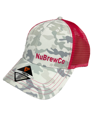 NuBrewCo Snow Camo Cap