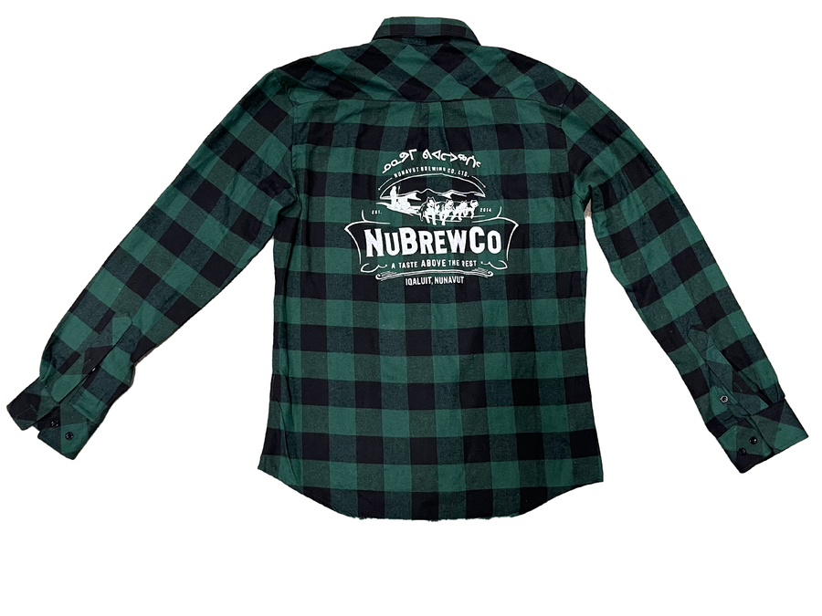 NuBrew Dog Sled Lumberjack Shirt