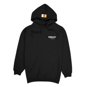 Black NuBrewCo Logo Hoodie