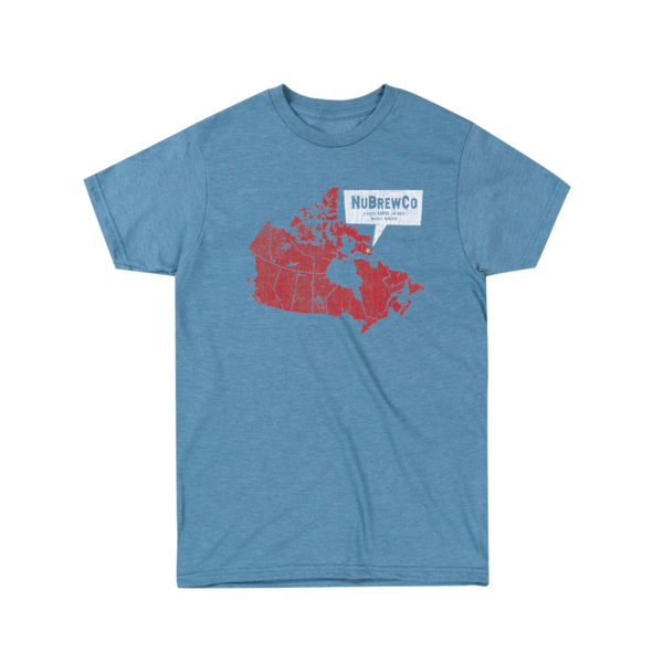 NuBrewCo Map Tee