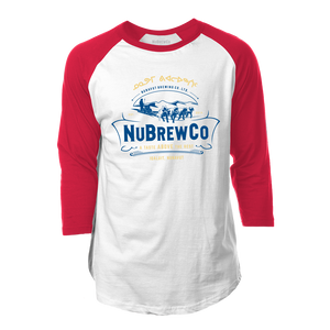 NuBrew Logo 3/4 Sleeve Baseball Tee
