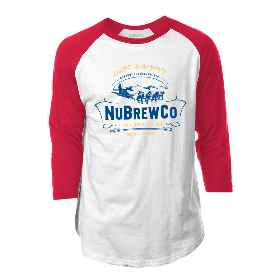 NuBrew Logo 3/4 Sleeve Baseball Tee