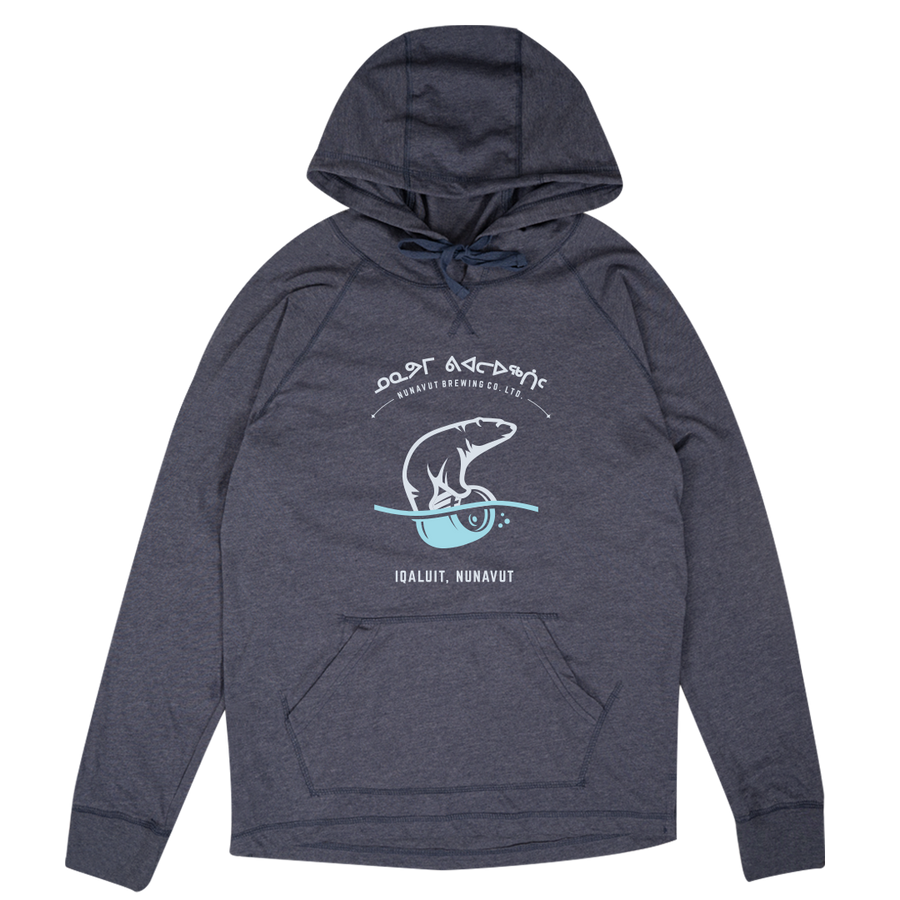NuBrew Polar Bear Lightweight Jersey Hoodie