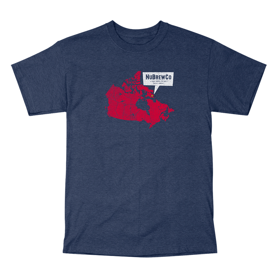 NuBrewCo Map Tee