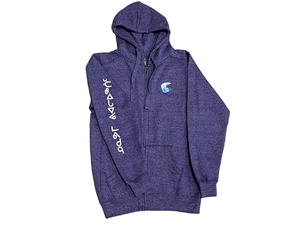 Purple Zip Hoodie