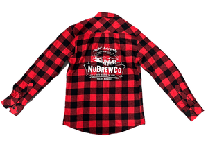 NuBrew Dog Sled Lumberjack Shirt