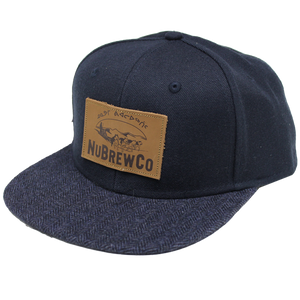 Flat Brim Ballcap - NuBrewCo Logo Patch