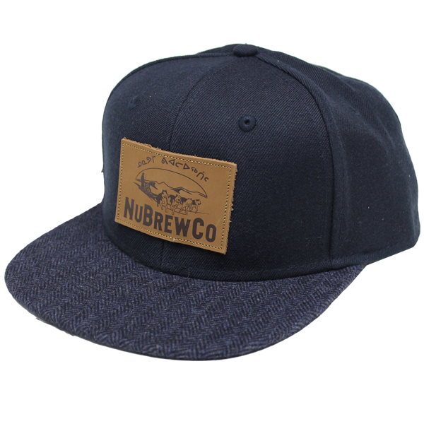 Flat Brim Ballcap - NuBrewCo Logo Patch